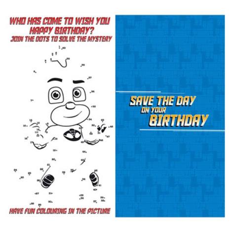 5th Birthday PJ Masks Birthday Card Extra Image 1